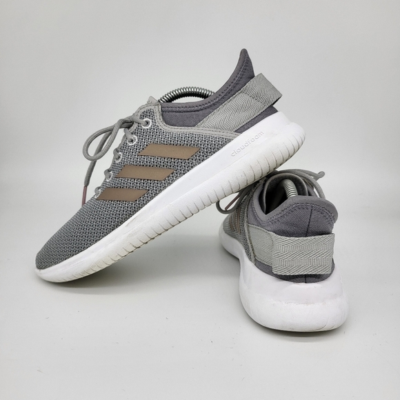 Adidas Women's Cloudfoam Qt Flex Running Shoes - Picture 1 of 10